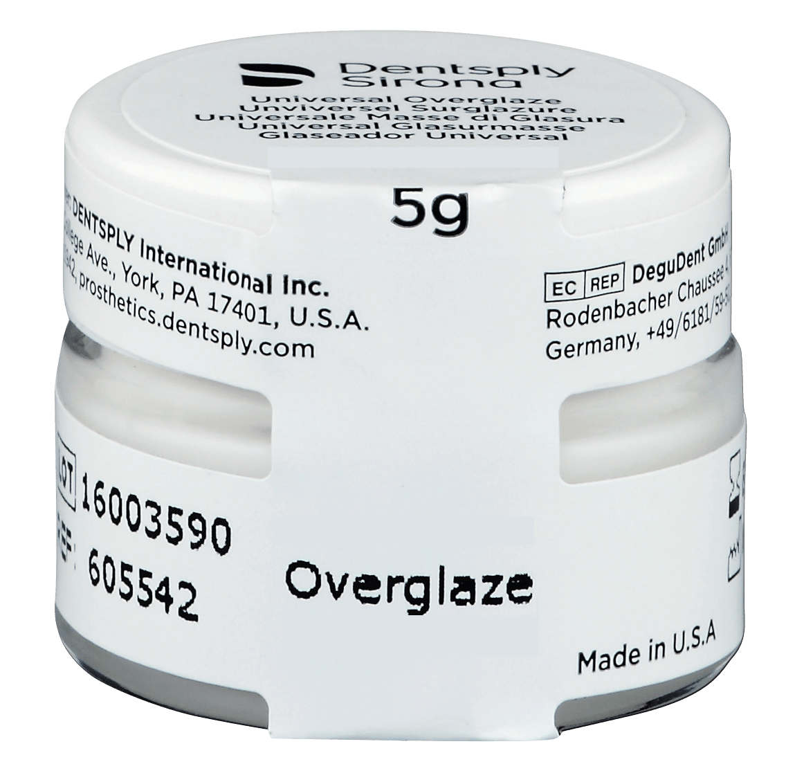 LAB-Product-Image-transparent-background-Universal-Stain-Overglaze.png Universal Overglaze Dentsply Sirona - 605540UK - Image 1