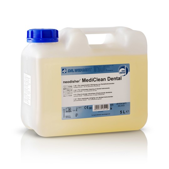 8742785-dr-weigert-mediclean-dental-5l Neodisher MediClean Detergent 5 Litres (blue top) - Image 1