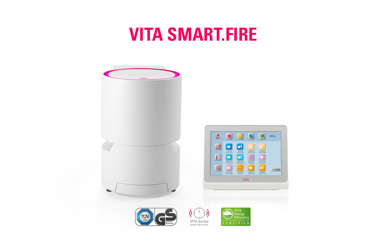 VITA_VITA-SMART.FIRE_1280x800px_v001 VITA Smart Fire Furnace Bundle Deal! Furnace + 30 Packs Mark II CEREC Blocks. - Image 1